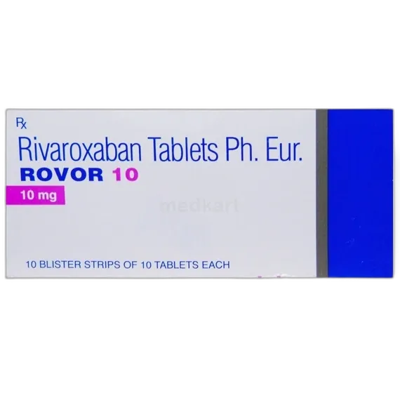 rovor 10mg tablet 10's